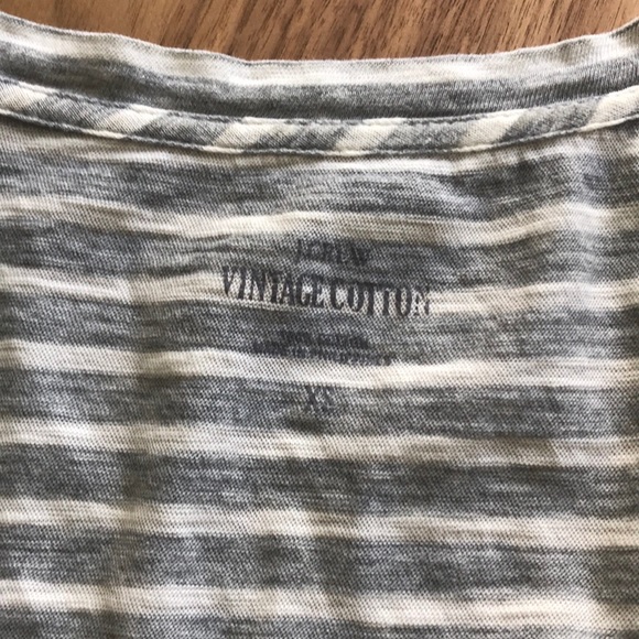 J. Crew Vintage Cotton V-neck Tee - Picture 3 of 4